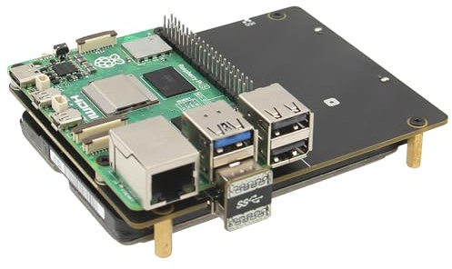 Geekworm X1100 2.5 SATA HDD/SSD Shield for Raspberry Pi 5