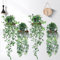 INSANYJ 4 Pièces Fausse Plante avec Pots,Plante Artificielle Tombante Exterieur Interieur, Lierre Artificielle Fausse Plante pour Célébration, Cuisine, Jardin, Bureau