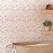 funlife Peel and Stick Wallpaper， Boho Decor Self Adhesive Wallpaper, Contact Paper for Living Room Bedroom Wall Furniture, Beige Drawer Liners, Rosy Brown 38.6X250.6CM