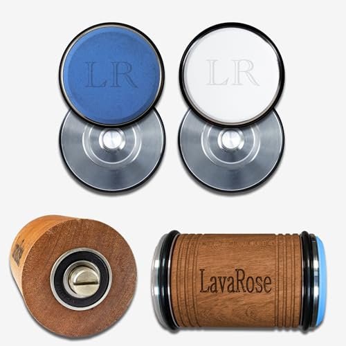 Replacement Grinding Discs for LavaRose Roller Knife Sharpeners, Various Replacement Sharpening Stones, choose 400, 3000 or 6000. Rolling Knife Sharpeners Grinding Wheels. (3000 and 6000 Grit Disc)