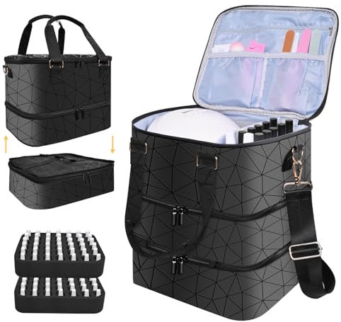 Nail Polish Organizer Case,10pcs