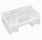 PP Plastic Battery Storage Box Organizer Case Container Efficiently Classifies and Stores Various AA 9V Batteries