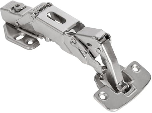 Verbessertes Weitwinkelscharnier 165° mit Absenkautomatik, präzisionsgefertigte, sanft schließende Scharniere und Höhenverstellung