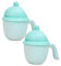 VICASKY 2 Piezas Taza de champú para bebés bañeras para bebés para bebés y niños pequeños regadera de Conejo bañera Bebe bañera bebé Taza de champú recién Nacido Taza de baño de bebé AbS