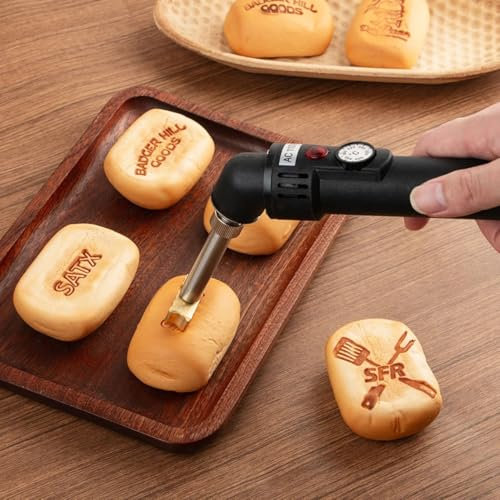 Electric Branding Iron 300W, Customized Branding Iron Stamp, Wood Branding Iron Stamp, Adjustable Temperature Electric Brand Iron, Branding Iron for Wood