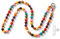 MORSUNBELA Holzperlen Handykette, universal Schlüsselband, Perlen Lanyard, Handykette Perlen, 120cm Schlüsselband, als Tascheband, Handyanhänger - Farbig