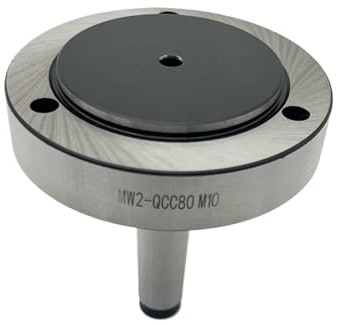 BMWJYLPM Drehfutter MT2 80mm Drehfutter Flansch Kegel Flansch Für K11-80 K12-80 K72-80