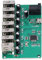 Keenso USB2.0 HUB Módulo 1 a 7 Puertos Expansión de Carter para el Puerto USB Estable para una Fácil Conectividad - para Equipos Electrónicos e Ingeniería Electromecánica de Material de PCB Sostenible
