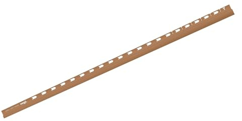 Vogi Gefälleprofil für Wandanschluss Kupfer PVD Links 120 cm