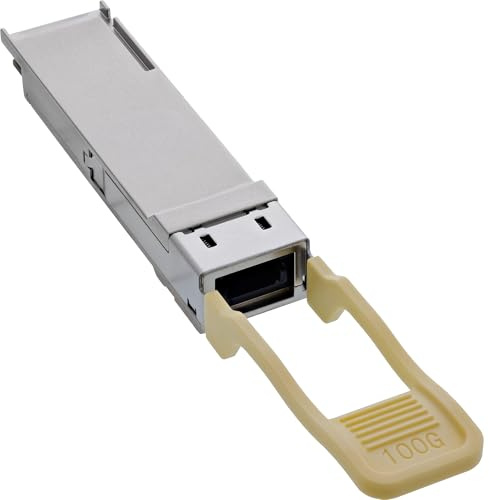 InLine QSFP28 SR4 Modul 100GBASE-SR4, 100 Gb/s Transceiver, MPO-12, Multimode OM3 OM4 bis 100 m, DDM, 850 nm VCSEL, 32336E