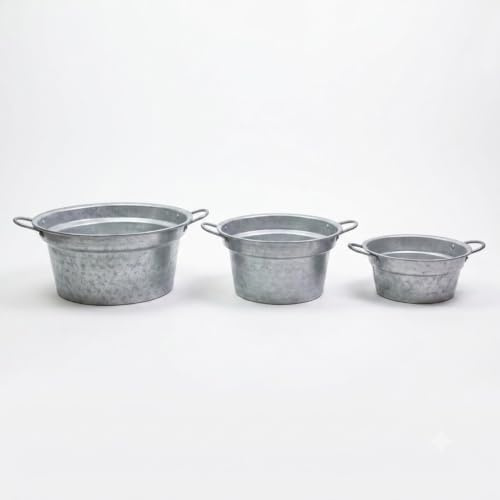 Lemag Tris Caldaie in Alluminio 20 24 28 cm – Set 3 Pentole Alte per Pasta Brodo e Minestre – Leggere e Distribuzione Uniforme del Calore – Diametri Diversi per Ogni Esigenza in Cucina