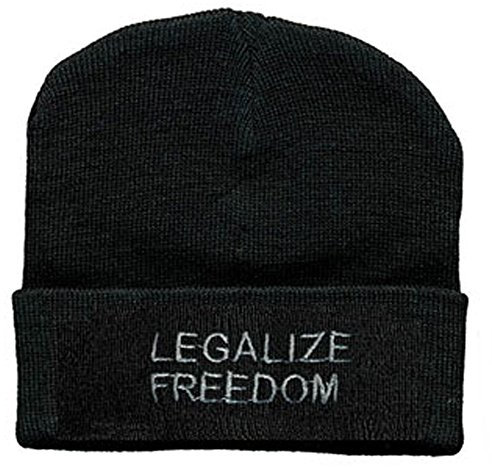 Hip-Hop Mütze Legalize Freedom 51125 schwarz