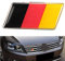 C-FUNN Aluminium Deutschland Flagge Abzeichen Kühlergrill Emblem Autoaufkleber Aufkleber Universal Deko