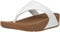 Fitflop Damen Lulu Toe Post-Leather Sandalen, Weiß (Urban White 024), 39 EU