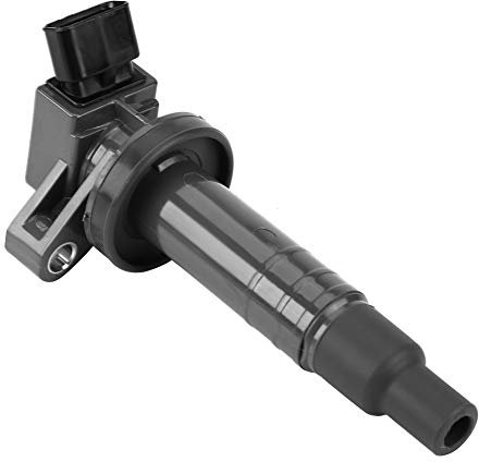 Hlyjoon Zündspule Auto Zündmodul Kfz Zündeinheit Schwarz für Corolla Celica Matrix 1.8L 90080-19015 90080-19019 90919-02239 90919-02262 90919-12002 90919-T2002 90919-T2006 90919-W2001 099700-0500
