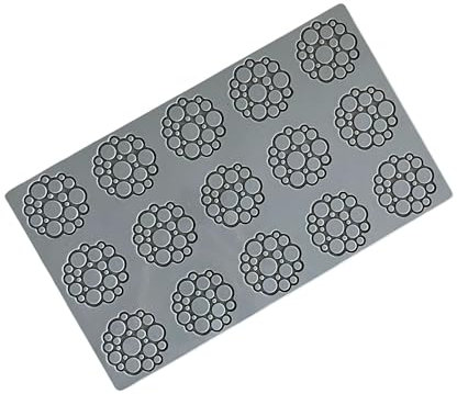 Silikonform für Dekorationen Circles 2 Kreise PR005 Pavoni