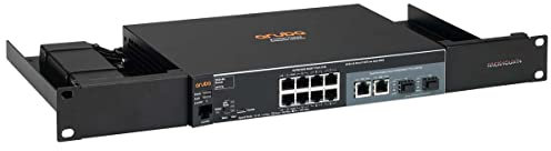 R RACKMOUNT·IT 19 Zoll Rack Mount für HPE Aruba Gigabit Switch - 1U Server Rack Shelf mit Easy Access Front Netzwerkanschlüsse, Ordnungsgemäß Entlüftet, RM-HP-T1 von Rackmount.IT