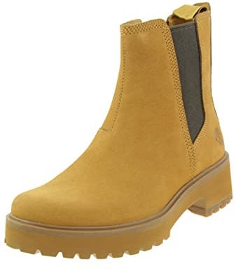 Timberland Donna Carnaby Cool Basic Chelsea Stivali Chelsea, Nero, 41.5 EU