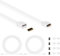 2 Pcs 5M 16.4ft LED Extension Cable - Light Strip Connector Extension Wire Solderless Strip Jumper Cables Cord Wire with 4 Pin Connector & Self-adhesive Cable Clips Fit for 5050 3528 RGB Light Strip