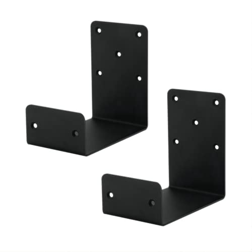YMSZGBZG Robuste Kaminhalterungen, schwebende Regal-Kaminhalterung, U-förmige Kaminsimsstütze (2 Packungen). (6 x 6 x 4)
