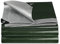 Telone Occhiellato Impermeabile Telo di Protezione Pesante Antipioggia Copertura da Esterno,Antistrappo,Protezione Anti UV e Antipioggia in PE per Barca, Legno, Auto, Piscina,140 g/m²,3x6m
