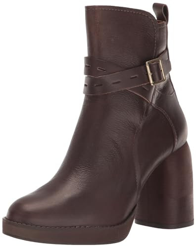 Lucky Brand Damen Natesa High Heel Bootie Stiefelette, Schokolade, 36 EU