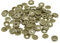 sourcing map Lot de 100 cache-vis à charnière de 5 mm en plastique pour vis M3 M4 M5, vert