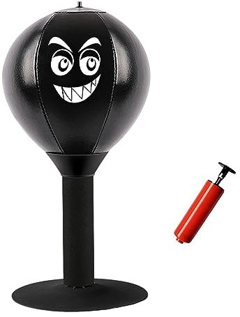 LOVIVER Desktop-Boxsack, Reflexzerrungs- und Verspannungsspielzeug, Workout, lustige Geschenke, langlebig, Tisch, Schreibtisch, Boxen, Punchingball