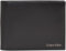 Calvin Klein Herren Geldbeutel Smooth Trifold aus Leder, Schwarz (Ck Black), Einheitsgröße