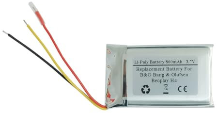 3,7 V 800 mAh Ersatzakku für B&O Ban g & Olufse n Beoplay H4 kabellose Kopfhörer, PA-BOH4
