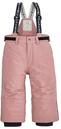 first instinct by killtec Kinder Skihose/Funktionshose mit Trägern und Schneefang FISW 33 MNS SKI PNTS, hellpink, 122, 42255-000