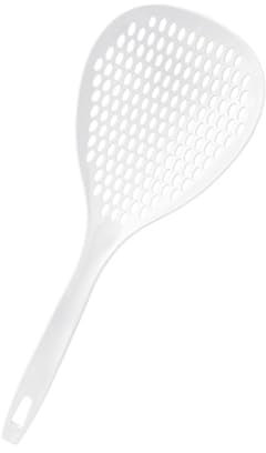 Colador de Espumadera, Cuchara Grande de Cocina conLargo, Cuchara de Espumadera, Filtrado Eficiente, Cucharón Ranurado, Cuchara para Freír, Espumadera de Cocina, Colador para