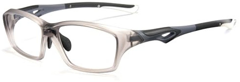 Cyxus Blaulichtfilter Brille Ohne Stärke Herren Damen Mode Computer Schutzbrille Bildschirmbrille Gaming Brille 8158 (Mattgrau)
