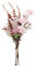 Kizaten Kunstblumen Künstliche Pflanzen Blumen Deko Simulation Blumenstrauß für Home Tischdekorationen Gartenparty Hochzeitsdekorationen,Lavendel