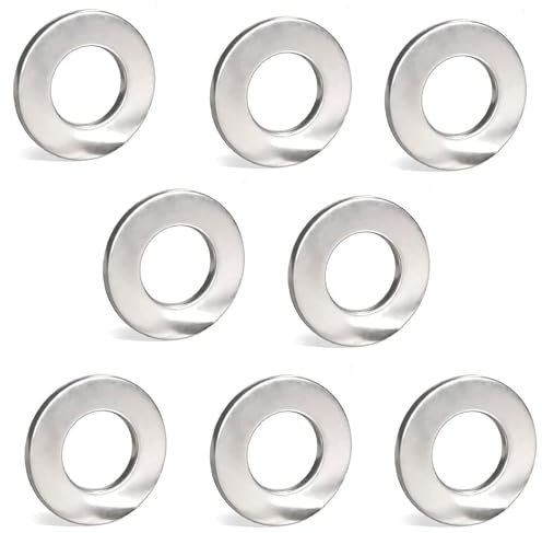 M6 Stainless Steel Washers (6mm) Form A Thick Flat washers For Bolts And Screws Metal Grade A2 Stainless Steel (304) M6 x 20 Pack