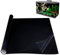 Jiimhte Schwarzer Statisch Haftender Aquariumhintergrund, 40x200cm Hochwertig Statisch Haftend Schwarzer Hintergrund, Aquarium-Aufkleber-Hintergrund Für Aquarien