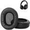 XRHTONG Earpads Replacement Compatible with Mpow H7 Bluetooth Headphone Ear pads Cushion(Punched Protein Leather/Memory Foam)