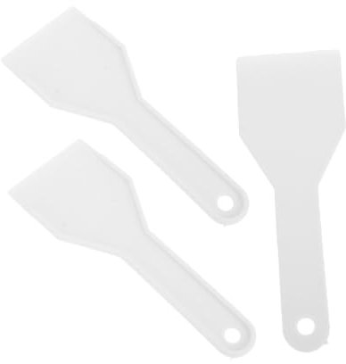 CONGARTENO 3stücke Gefrierschaber Aus Robustem Kunststoff Eisentferner Für Kühl Und Gefrierschränke Einfache Eisschaufel Für Frostentfernung Handliches Küchenreinigungswerkzeug Langlebig Und