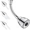 Kitchen Tap Spray Head - 360° Swivel Flexible Faucet Sprayer with 3 Water Modes - Faucet Extender Tap Attachment - 22mm/24mm Compatible - Fits Standard Tap Adapter for Kitchen Sink