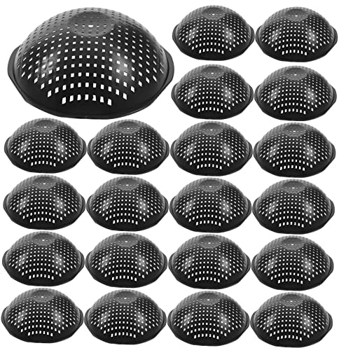 DECOMELODY 50stücke Blumentopf Lochnetz-Pads Drainage-gittermatte Für Pflanzen Innendurchmesser Atmungsaktive Unterlage Für Blumentöpfe Idealer Schutz Gegen Erdverlust Und Belüftung