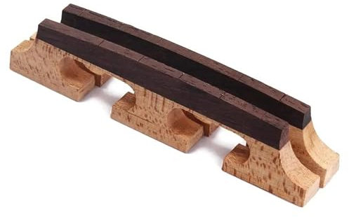 2 PCS 6 Saiten Banjo Brücke Palisander Dreibeinigen String Instrumente Teile