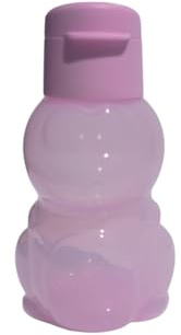 Tupperware to Go Eco Eco Easy Flip Top Trinkflasche EcoEasy 350 ml Sportfreund Wasserflasche Kindi Figur Figuren für Kinder auslaufsicher & BPA-frei, ideal für Sport und Kindergarten rosa Dino 350ml