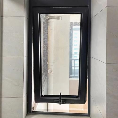EXCLURA Ventanas Ventana de Guillotina 30x40 40x40 45x45cm, Ventana de Baño Vertical con Vidrio Templado, Ventanas Domésticas Empotradas, Ventanas de Repuesto para Cocina(21x35in/55x90cm)