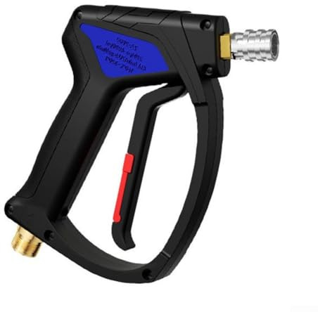 Robuster Hochdruckreiniger-Griff, 35,6 cm mit Schnellanschluss, entworfen für M22 und 3/8 Zoll Armaturen (schwarz M22-14)