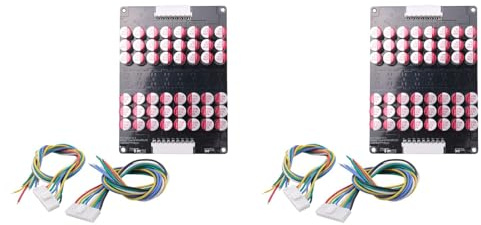 Onchdbfhuu 2X 16S 5A Balance Li-Ion Lifepo4 Lto Active Lithium Battery Equalizer Balancer Plate Capacitor 48V 60V 16S