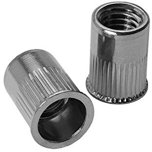 50 Nietmuttern V2A M8x15,5 Blindnietmuttern Einnietmuttern kleiner Senkkopf | Edelstahl A2 V2A; Art. 1021
