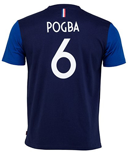 Equipe de France de Football T-Shirt FFF - Paul Pogba - Collection Officielle Taille Homme L