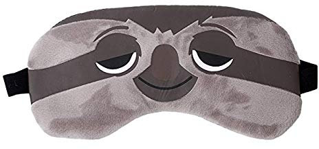 Ruikey Süße Tier Baumwoll Schlafmaske,Hoch Elastisch und Verstellbar,Nachtmaske Schlafbrille für Einen Guten Schlaf