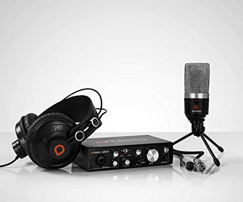 Artesia ARB-4 - Studio-Recording Set mit mikrofon, Soundkarten und headphones