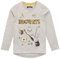Harry Potter Girls Hogwarts Long Sleeve Top Grey Age 10 to 11 Years